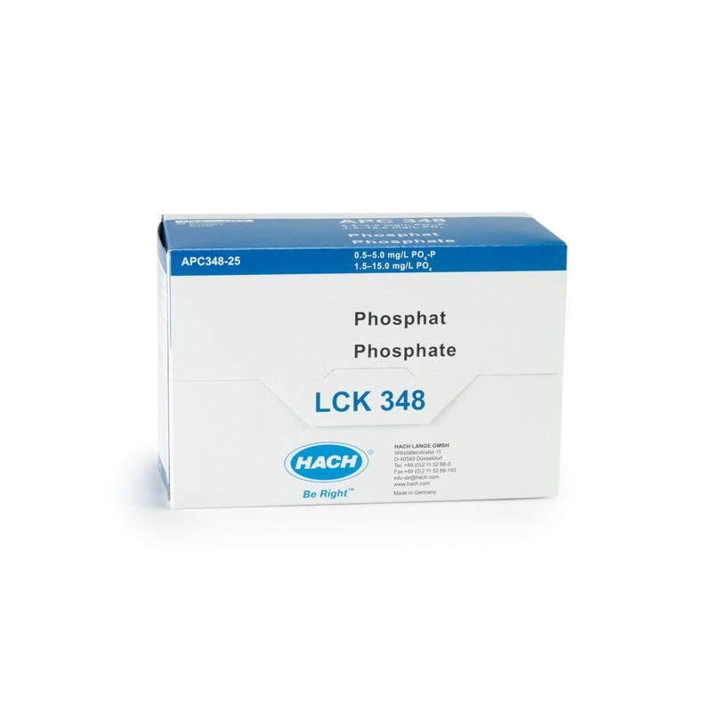 Test en cuve pour l'orthophosphate/phosphate total 0,5-5,0 mg/L PO4-P