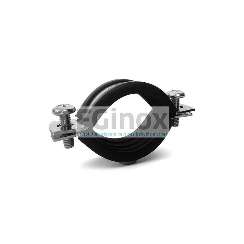 Collier demi-coquille inox 316 Ø20-25
