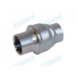 Clapets à ressort emboutis Femelle/Femelle toutes positions FPM 3/4" Inox 304
